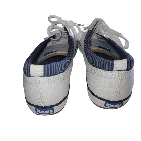 Keds Women's White Casual Sneakers 10 - Picture 4 of 6